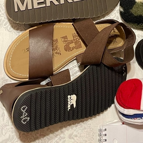 🌵Sorel Leather Sandals Ella Size 6.5 - Picture 3 of 6